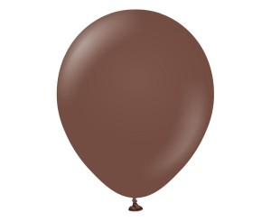 BALONY STANDARD CZEKOLADOWY BRĄZ 30CM 100SZT