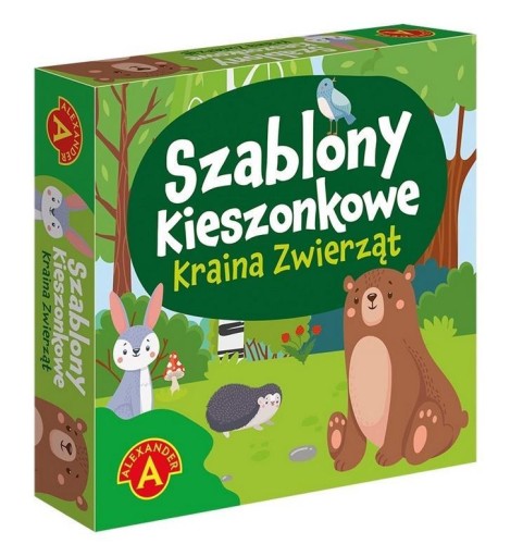 Szablony kieszonkowe - Kraina zwierząt ALEX