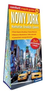 COMFORT! MAP&GUIDE NOWY JORK. MANHATTAN 2W1 W.2025
