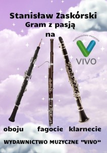 GRAM Z PASJĄ NA OBOJU, KLARNECIE I FAGOCIE
