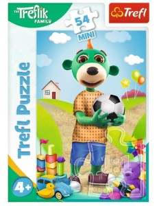 PUZZLE 54 MINI WESOŁY ŚWIAT TREFLIKÓW 2 TREFL
