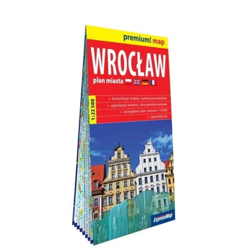 Premium! map Wrocław 1:22 500, praca zbiorowa