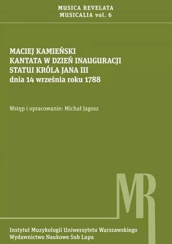 Kantata w dzień inauguracji statui króla Jana III