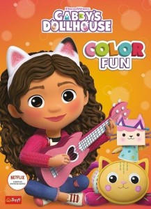 GABBY'S DOLLHOUSE. COLOR FUN. KOLOROWANKA