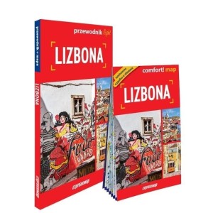 LIZBONA LIGHT: PRZEWODNIK + MAPA W.2025