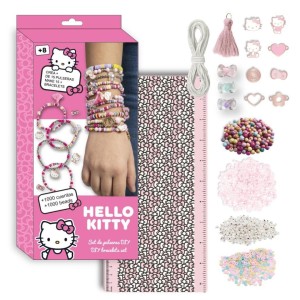ZESTAW DO ROBIENIA BRANSOLETEK - HELLO KITTY