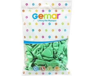BALONY MAKARONIKI MIĘTOWE 30CM 100SZT