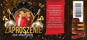 ZAPROSZENIE URODZINY (10SZT)