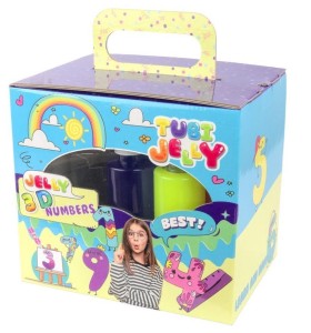 TUBI JELLY 6 KOL. + AKWARIUM - CYFERKI TUBAN