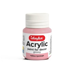 FARBA AKRYLOWA HERBACIANA RÓŻA 20ML, IDEYKA