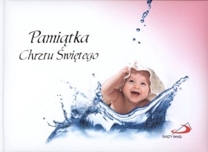 PAMIĄTKA CHRZTU ŚWIĘTEGO (DLA DZIEWCZYNKI)