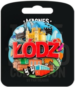 MAGNES I LOVE POLAND ŁÓDŹ ILP-MAG-C-LOD-01