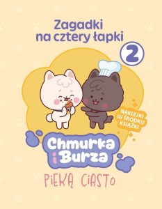 ZAGADKI NA CZTERY ŁAPKI T.2 CHMURKA I BURZA...