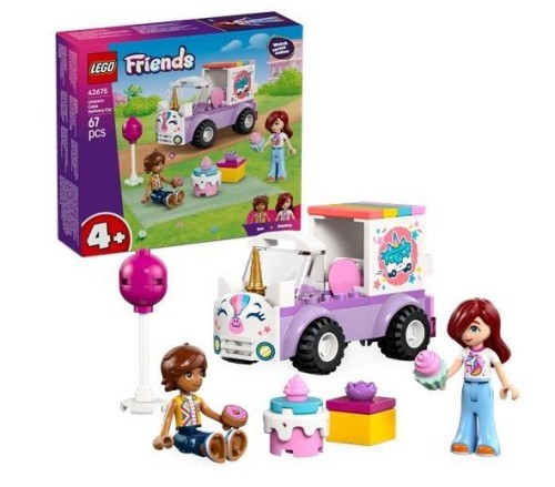 LEGO(R) FRIENDS 42675 Jednorożcowa dostawa tortu