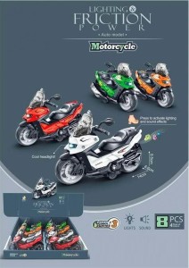 MOTOR Z NAPĘDEM ZE ŚWIATŁEM I DŻWIĘKIEM, MERKPOL