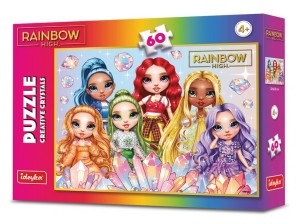 PUZZLE 60 RAINBOW HIGH CREATIVE CRYSTALS, IDEYKA