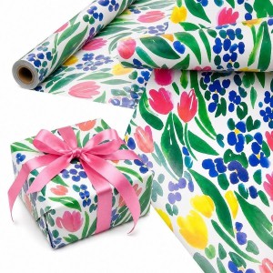 PAPIER OZDOBNY TULIPANY WIOSENNE X-STRONG 35CMX20M