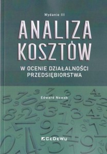 ANALIZA KOSZTÓW W OCENIE DZIAŁALNOŚCI... W.3