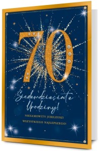 KARNET MEGA URODZINY 70