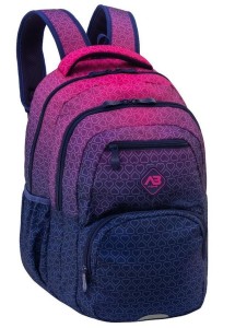 PLECAK HEXAGON PINK OMBRE ASTRA