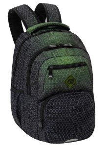 PLECAK HEXAGON GREEN OMBRE ASTRA