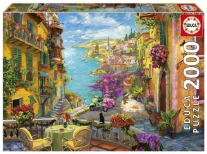PUZZLE 2000 KAWKA W HISZPANII, EDUCA