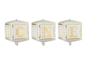 BALONY FOLIOWE KOSTKI ONE 34X36CM