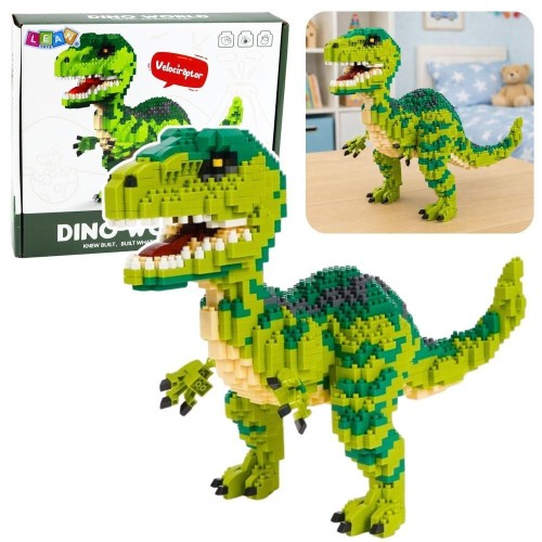 Klocki konstrukcyjne dinozaur Velociraptor 1457el