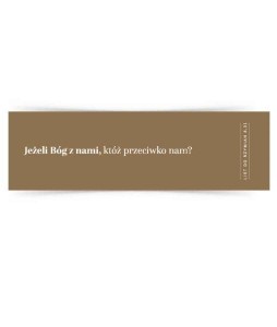 ZAKŁADKA DUŻA - JEŻELI BÓG Z NAMI, SZARON