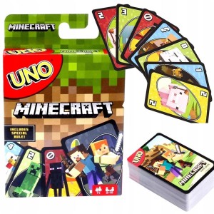 UNO MINECRAFT, MATTEL