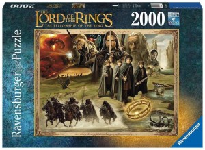 PUZZLE 2000 WŁADCA PIERŚCIENI, RAVENSBURGER