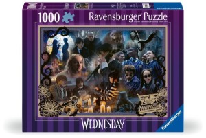 PUZZLE 1000 WEDNESDAY, RAVENSBURGER