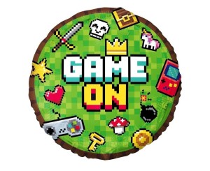 BALON FOLIOWY GAME ON 45CM