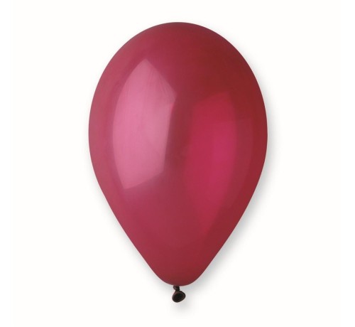 Balony Gemar pastel burgundowe 100szt