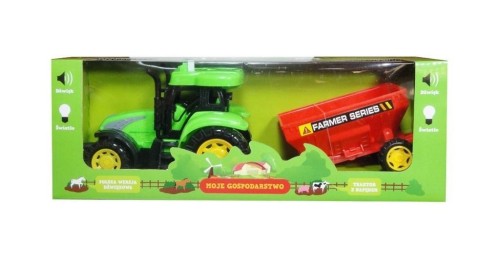 Traktor z maszyną polski moduł dźwiękowy, SWEDE