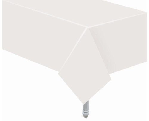 Obrus papierowy biały 132x183cm