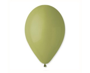 BALONY PASTELOWE OLIWKOWE 30CM 100SZT