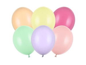 BALONY STRONG PASTEL 27CM 10SZT