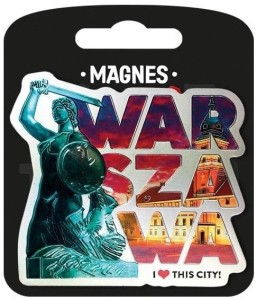 MAGNES I LOVE POLAND WARSZAWA ILP-MAG-A-WAR-08