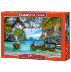 PUZZLE 1500 PIĘKNA ZATOKA W TAJLANDII CASTOR