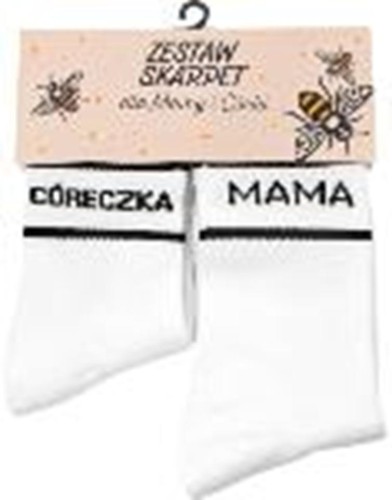 Skarpety mama i córeczka