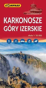 MAPA TUR. - KARKONOSZE, GÓRY IZERSKIE 1:35 000
