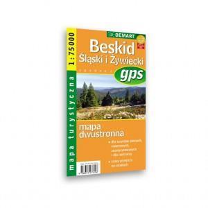 MAPA TURYSTYCZNA BESKID ŚLĄSKI I ŻYWIECKI DEMART