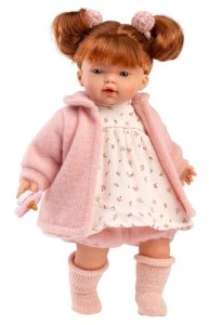 LALKA PŁACZĄCA LEA 33CM, LLORENS