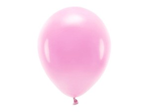 BALONY ECO JASNO RÓŻOWE 30CM 10SZT
