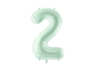 BALON FOLIOWY 2 ZIELONY 72CM