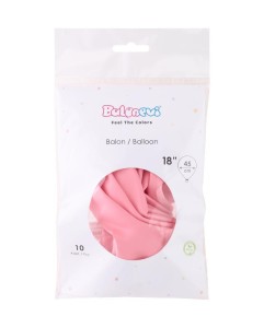 BALONY LATEKSOWE PASTEL RÓŻOWE 45CM 10SZT