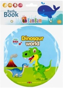 KSIĄŻECZKA DO KĄPIELI DINO, BAM BAM