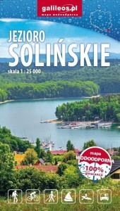 MAPA - JEZIORO SOLIŃSKIE 1:25 000