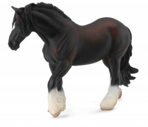 KLACZ RASY SHIRE CZARNA, COLLECTA